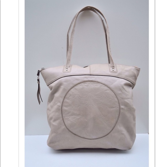 Coach Laura leather tote bag - Picture 1 of 8